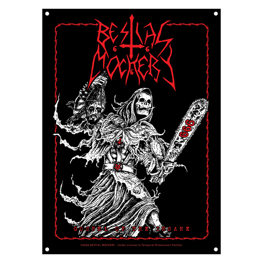 Temporal Dimensions Patches Bestial Mockery Gospel of the Insane Flag