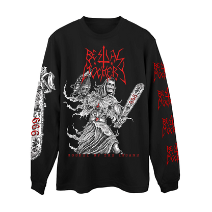 Temporal Dimensions Patches Bestial Mockery Gospel of the Insane Longsleeve tshirt front