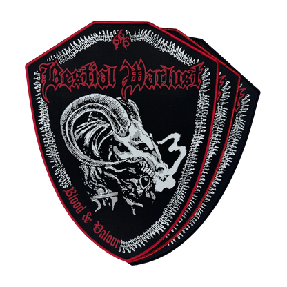 Temporal Dimensions Patches Bestial Warlust Blood and Valour Woven Backpatches