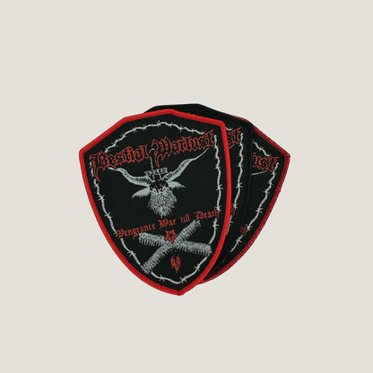 Temporal Dimensions Patches Bestial Warlust Vengeance War till Death Woven Patches