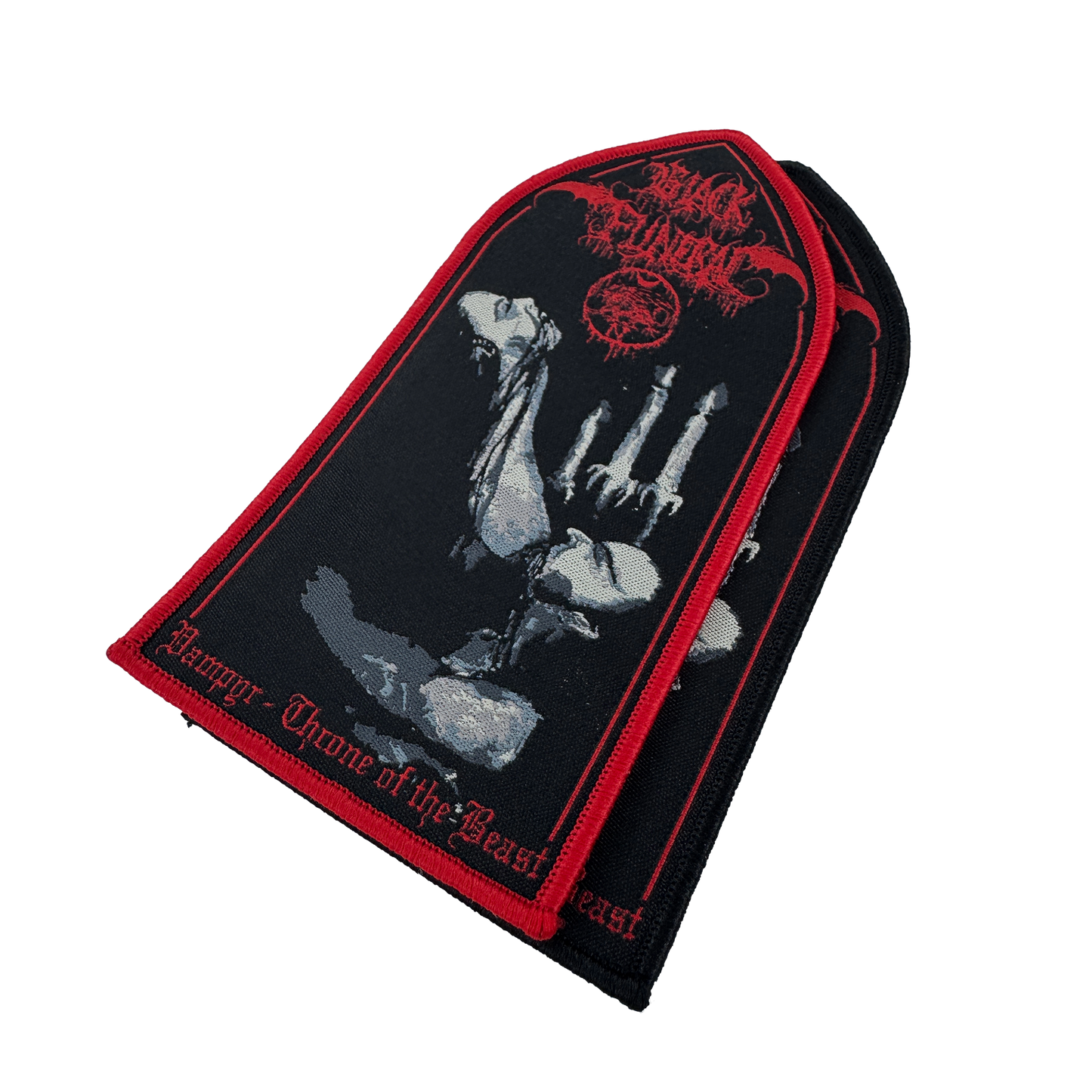 Temporal Dimensions Patches Black Funeral Vampyr Throne of the Beast Metal Woven Patches