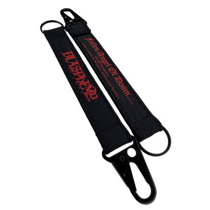 Temporal Dimensions Patches Blasphemy Fallen Angel of Doom Metal Keychain