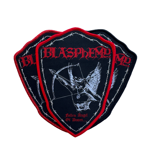 Temporal Dimensions Patches Blasphemy Fallen Angel of Doom Woven Patches