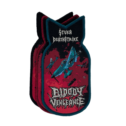 Temporal Dimensions Patches Bloody Vengeance Stuka Deathstrike Woven Patches