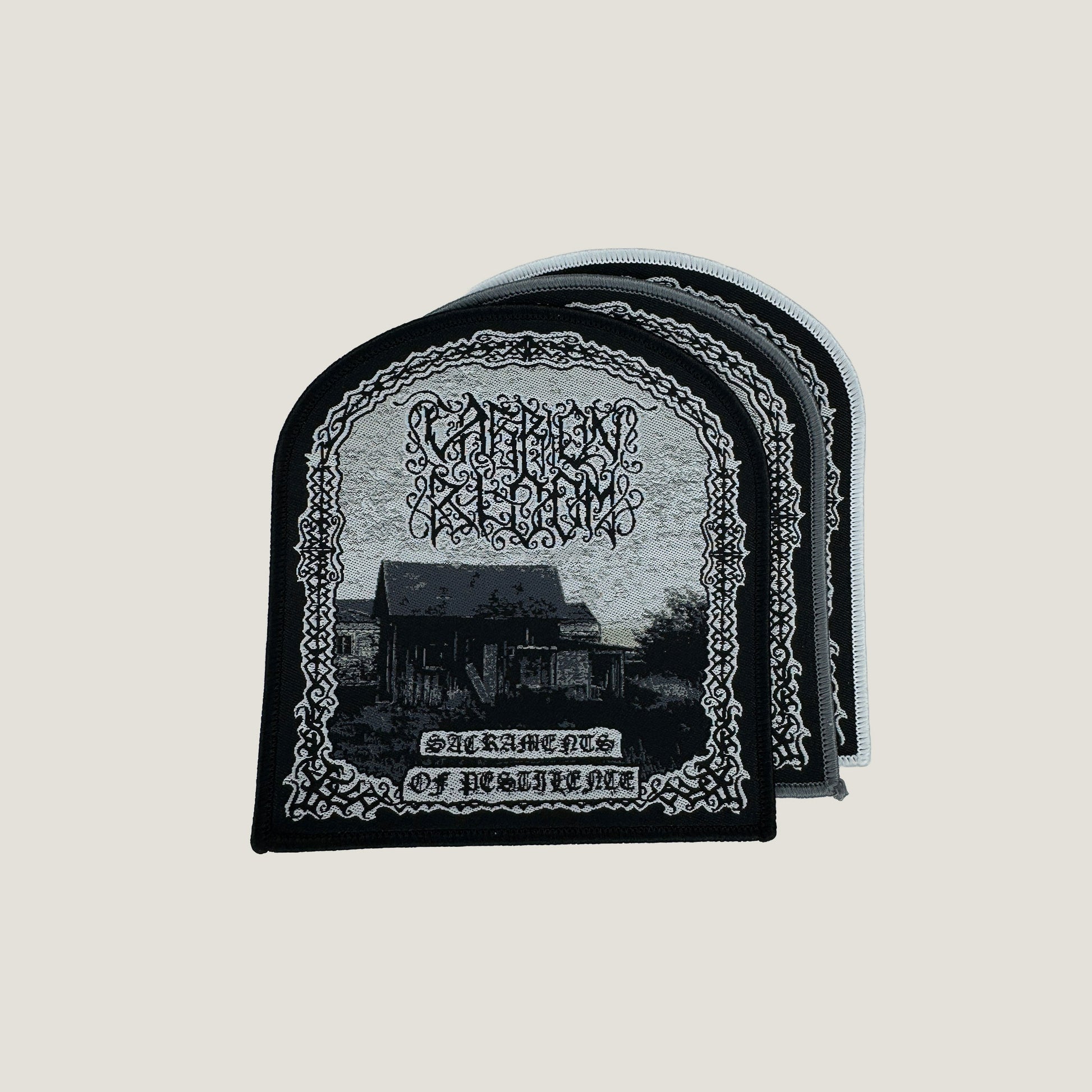 Temporal Dimensions Patches Carrion Bloom Woven Patches