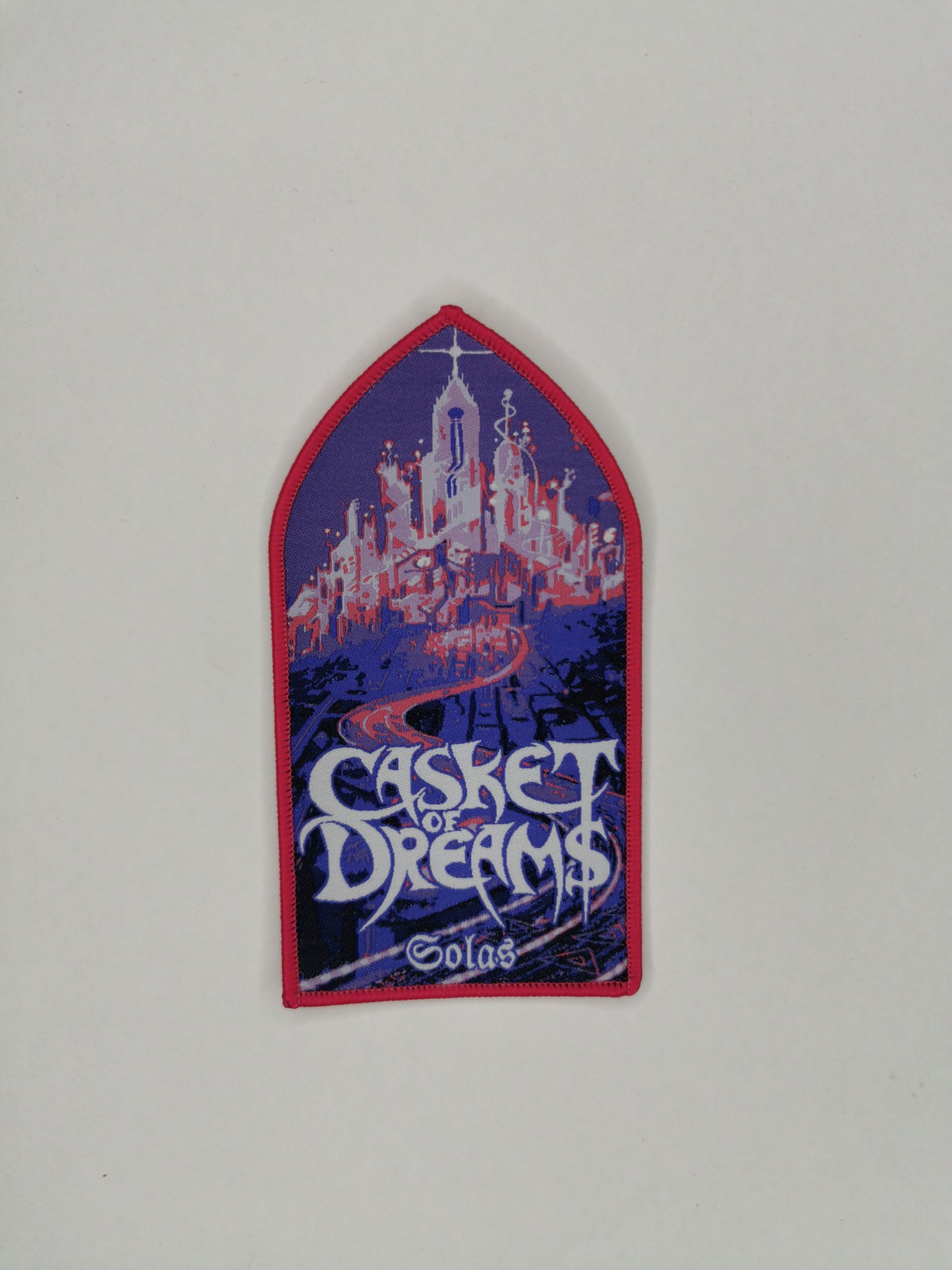 Temporal Dimensions Patches Casket of Dreams Solas Pink Border Woven Patch
