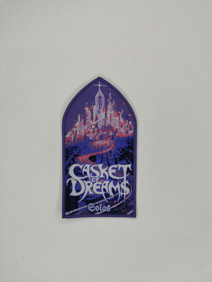 Temporal Dimensions Patches Casket of Dreams Solas Purple Border Woven Patch