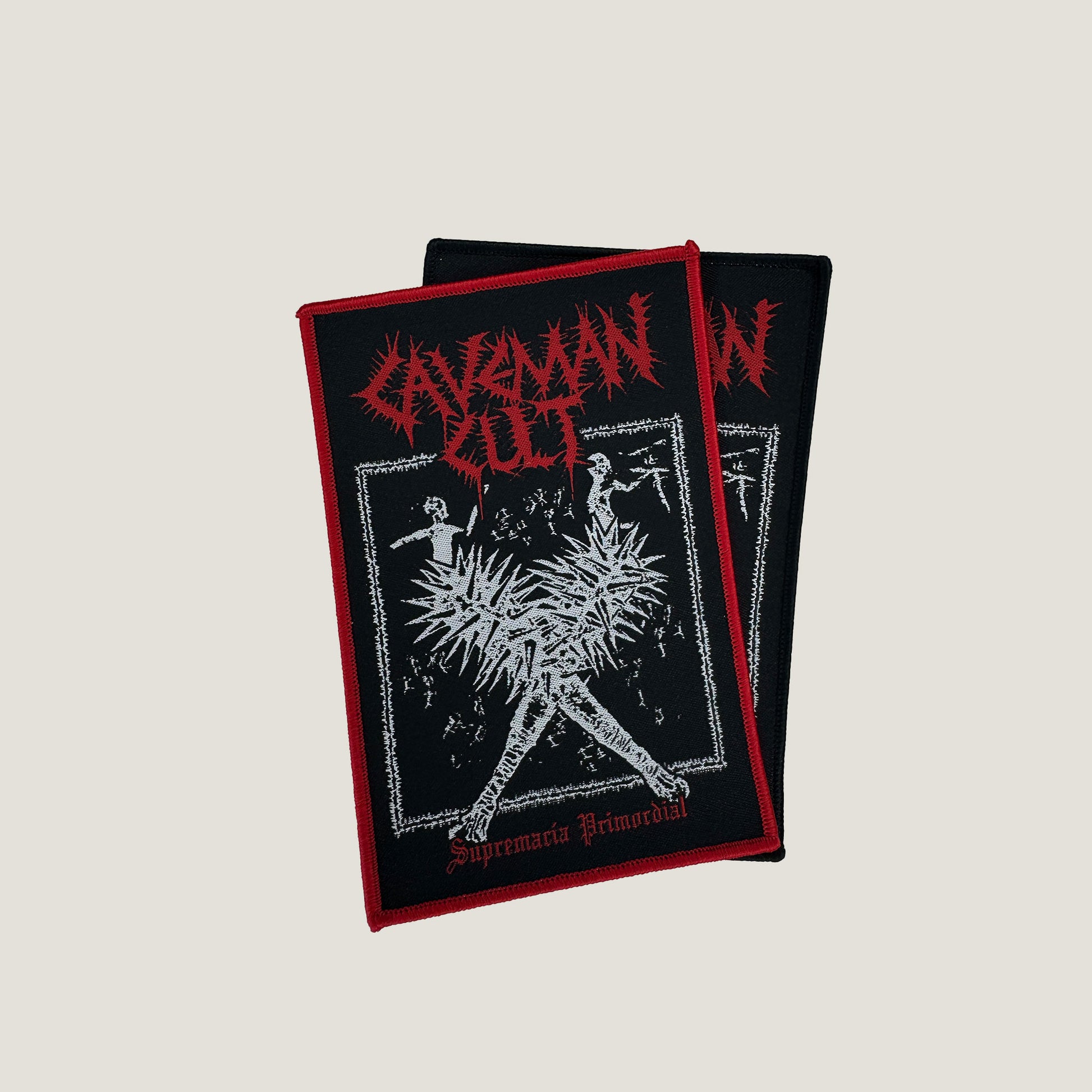 Temporal Dimensions Patches Cavemant Cult Supremacia Primordial Woven Patches