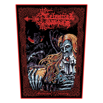 Temporal Dimensions Patches Celestial Sword Nocturnal Divinity Red Border Woven Backpatch