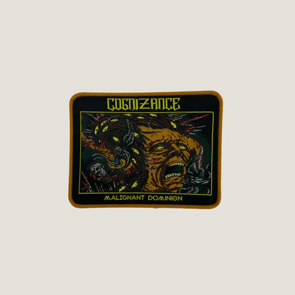 Temporal Dimensions Patches Cognizance Malignant Dominion Orange Border Woven Patch