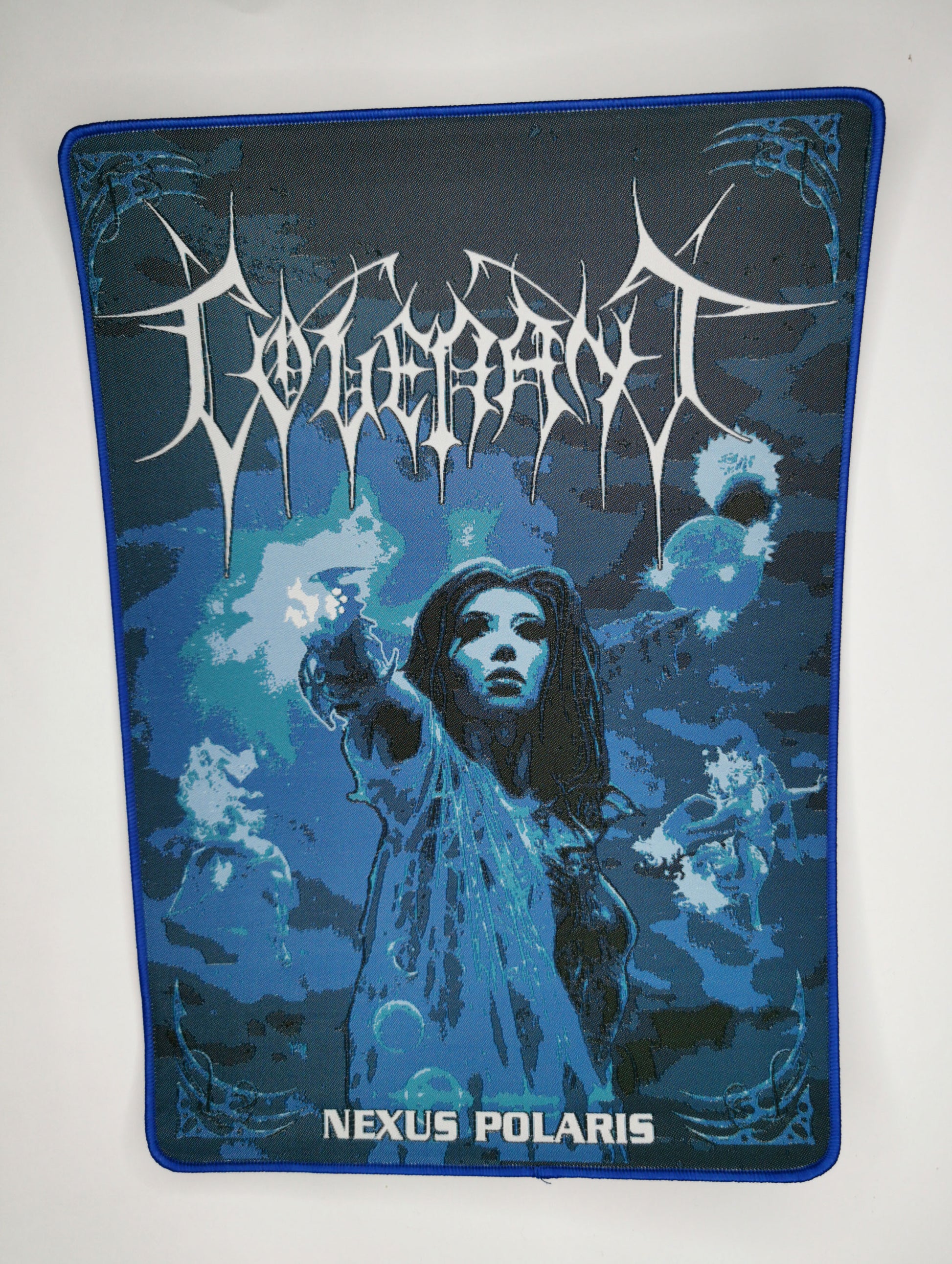 Covenant Nexus Polaris Blue Border Woven Backpatch