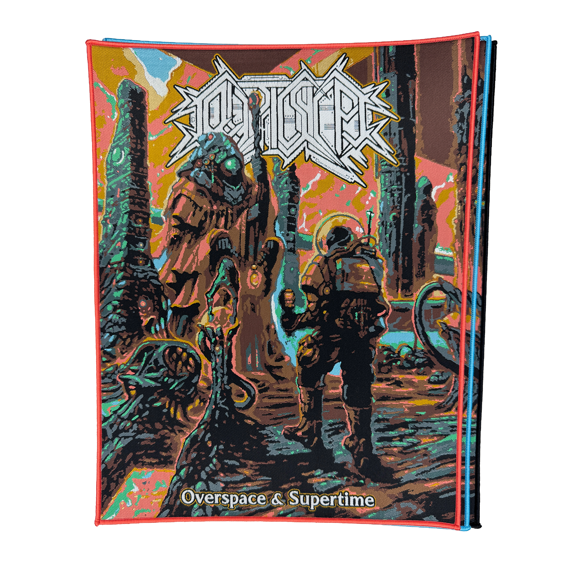 Temporal Dimensions Patches Cryptic Shift Overspace & Supertime Woven Backpatches
