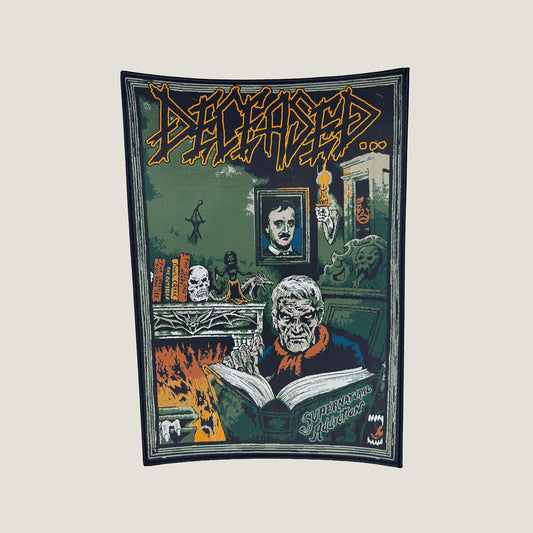 Temporal Dimensions Patches Deceased Supernatural Addiction Black Border Woven Backpatch