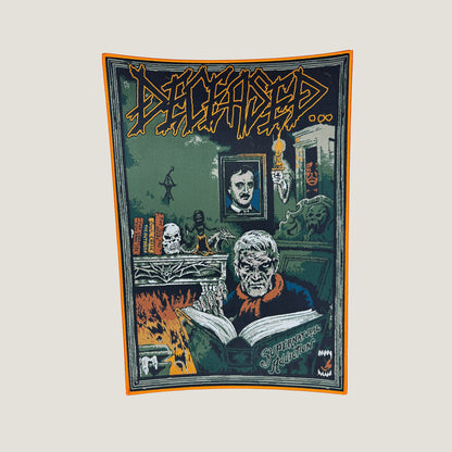 Temporal Dimensions Patches Deceased Supernatural Addiction Light Orange Border Woven Backpatch