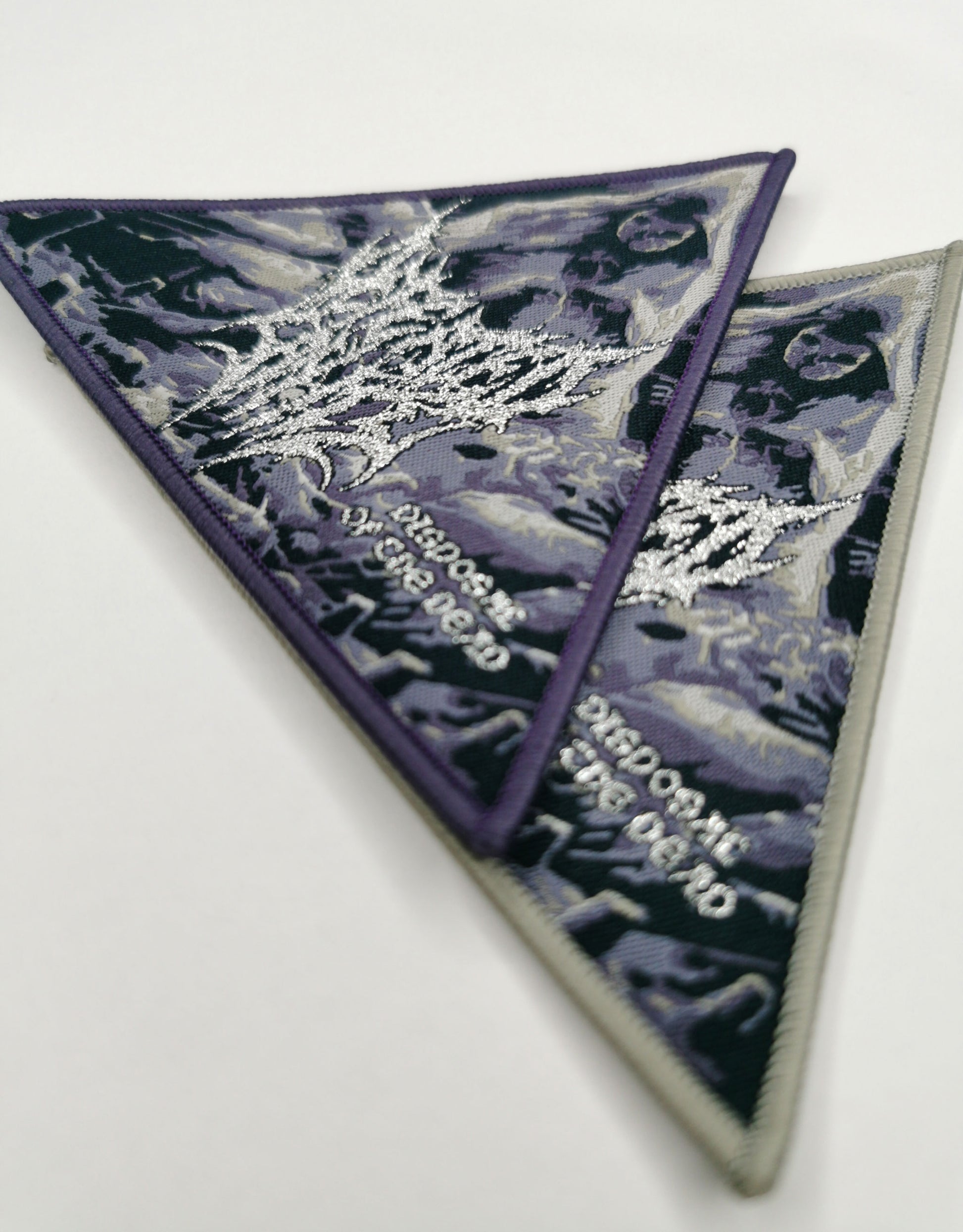 Temporal Dimensions Patches Defeated Sanity Disposal of the Dead Metal Woven Patches