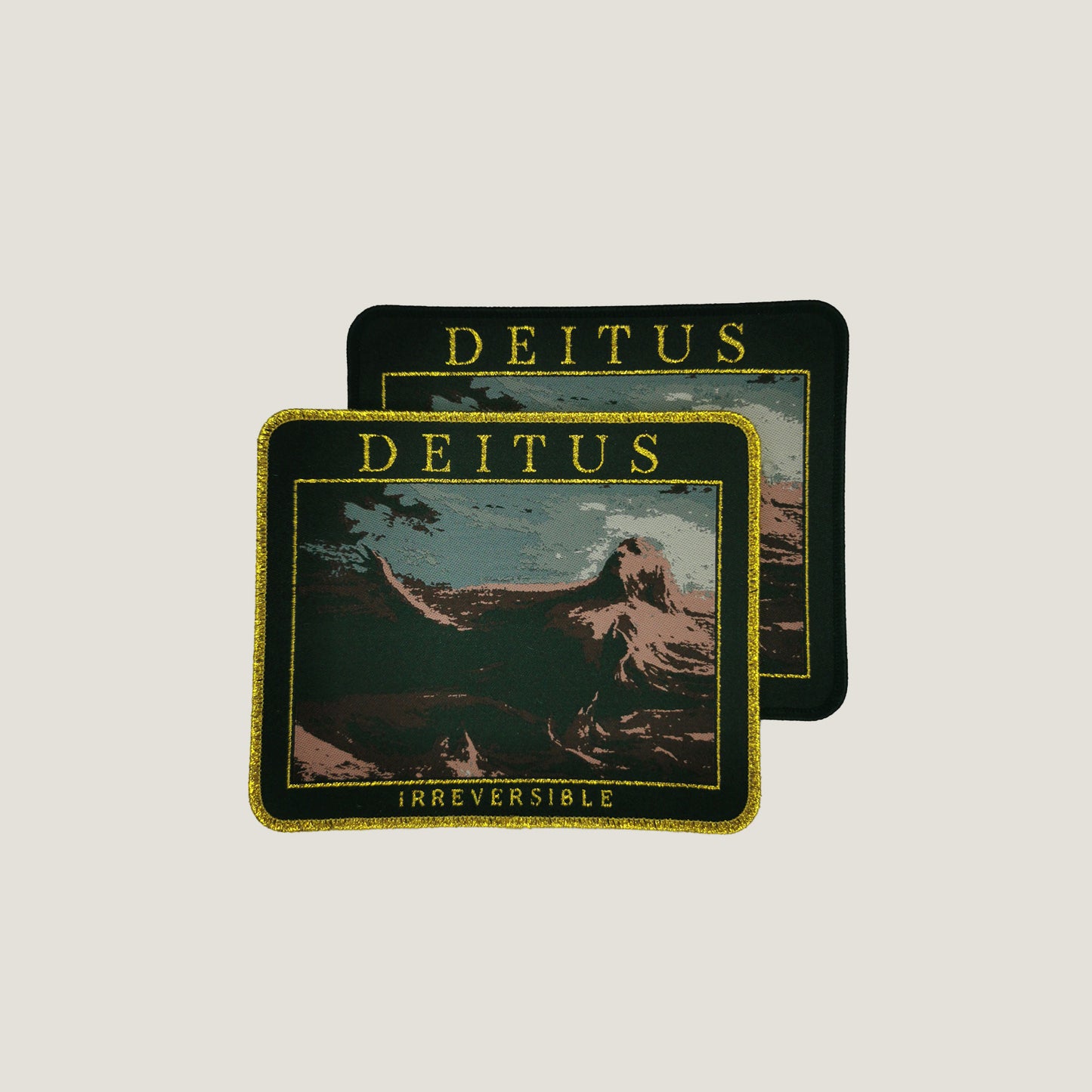 Temporal Dimensions Patches Deitus Irreversible Woven Patches