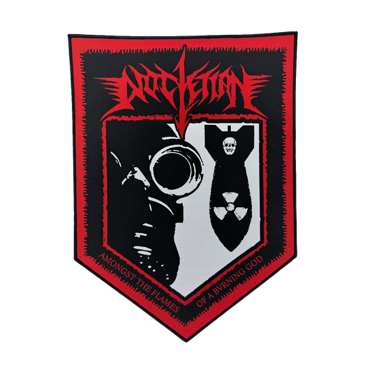 Temporal Dimensions Patches Diocletian Amongst the Flames of a Bvrning God Black Border Woven Backpatch