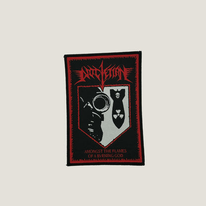 Temporal Dimensions Patches Diocletian Amongst the Flames of a Bvrning God Black Border Woven Patch