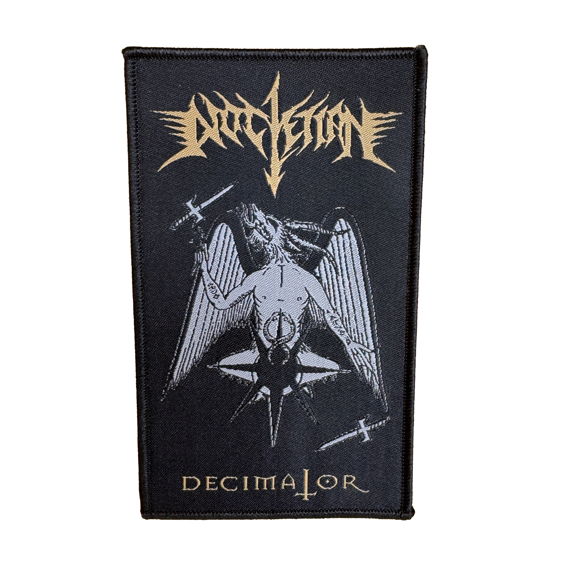 Temporal Dimensions Patches Diocletian Decimator Black Border Woven Patch