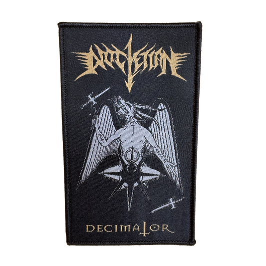 Temporal Dimensions Patches Diocletian Decimator Black Border Woven Patch
