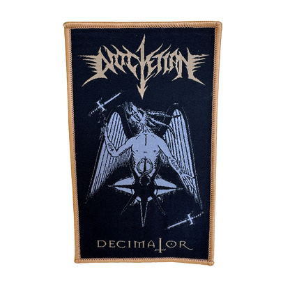 Temporal Dimensions Patches Diocletian Decimator Yellow Border Woven Patch