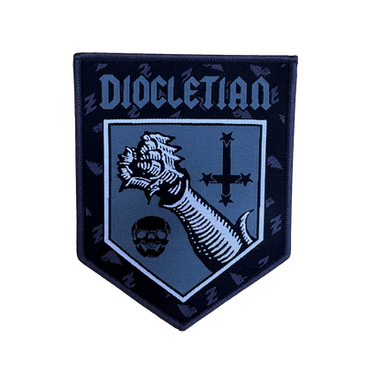 Temporal Dimensions Patches Diocletian Doom Cult Gray Border Woven Patch