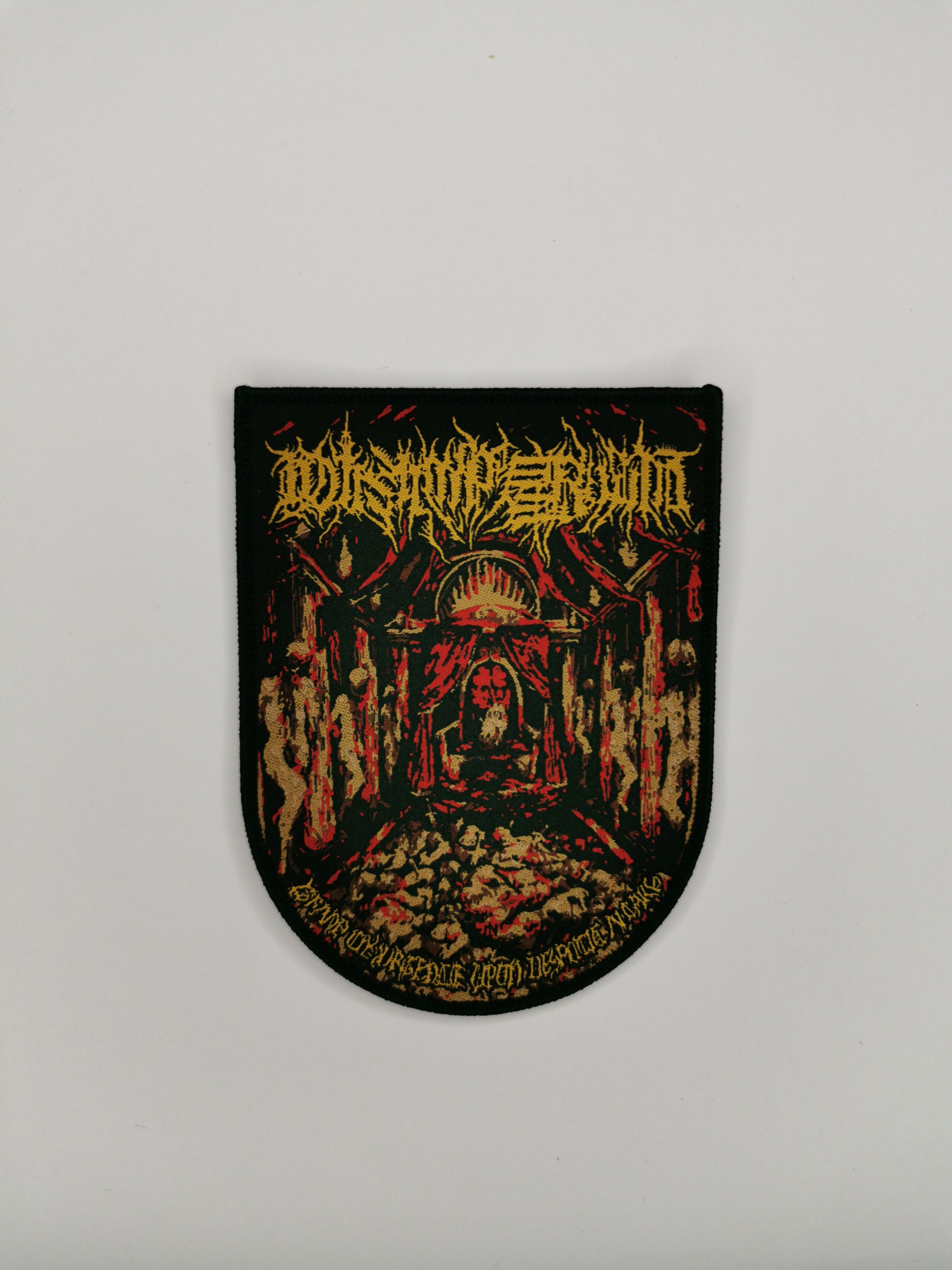 Temporal Dimensions Patches Disimperium Grand Insurgence upon Despotic Altars Black Border Woven Patch