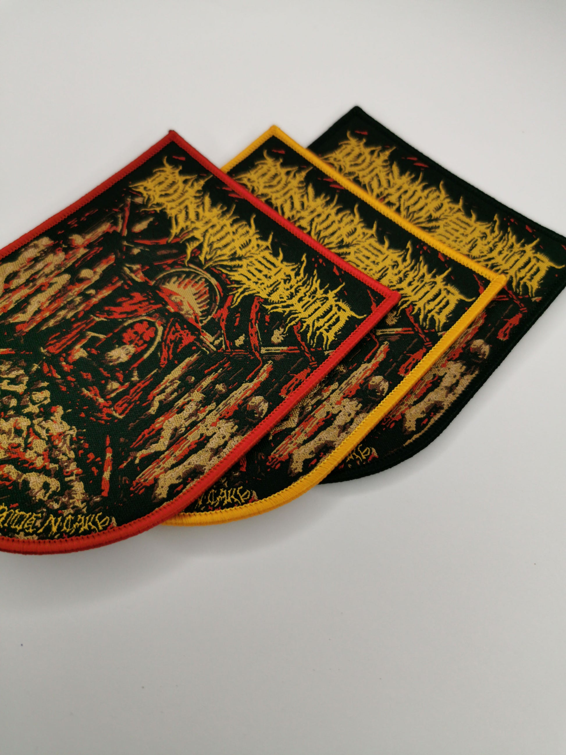 Temporal Dimensions Patches Disimperium Grand Insurgence upon Despotic Altars Metal Woven Patches