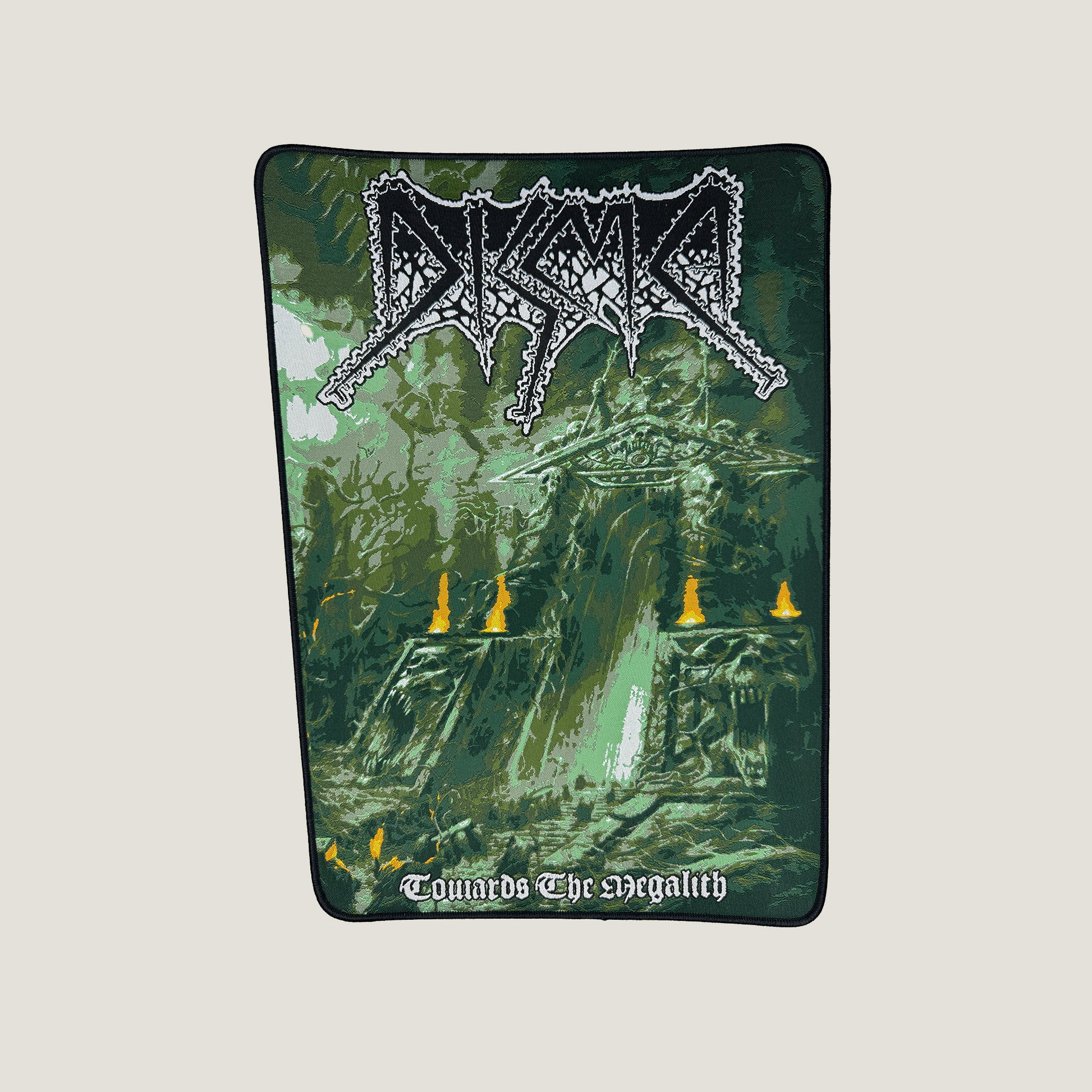 Temporal Dimensions Patches Disma Towards the Megalith Black Border Woven Backpatch