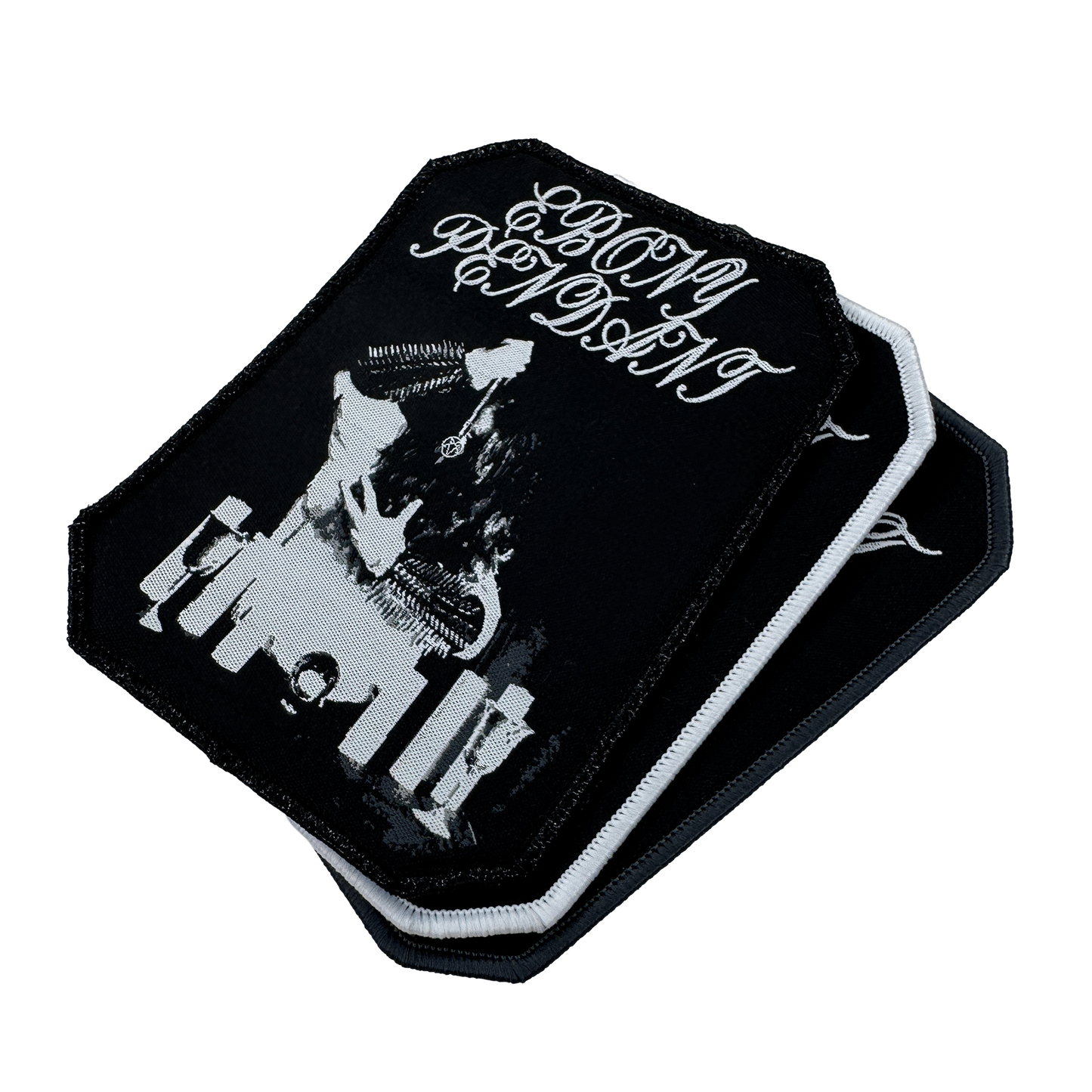 Temporal Dimensions Patches Ebony Pendant Metal Woven Patches