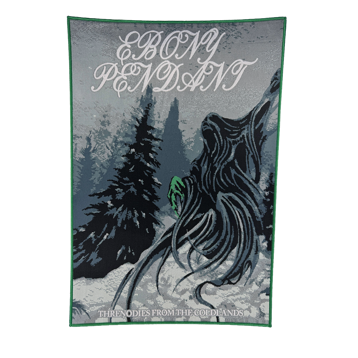 Temporal Dimensions Patches Ebony Pendant Threnodies from the Coldlands Green Border Woven Backpatch