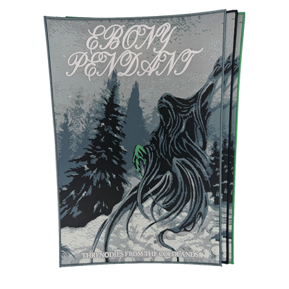 Temporal Dimensions Patches Ebony Pendant Threnodies from the Coldlands Metal Woven Backpatches