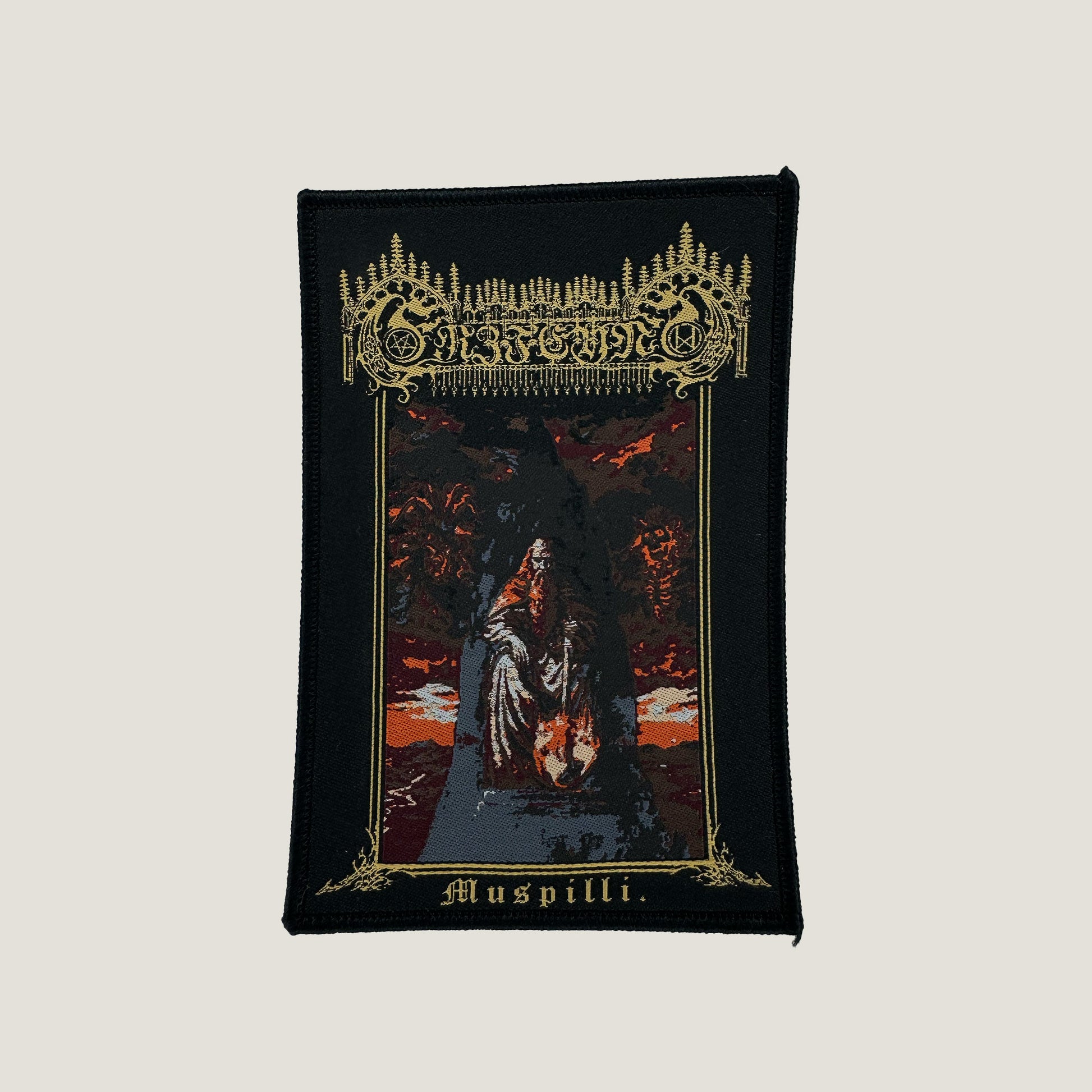 Temporal Dimensions Patches Erzfeynd Muspilli Black Border Woven Patch