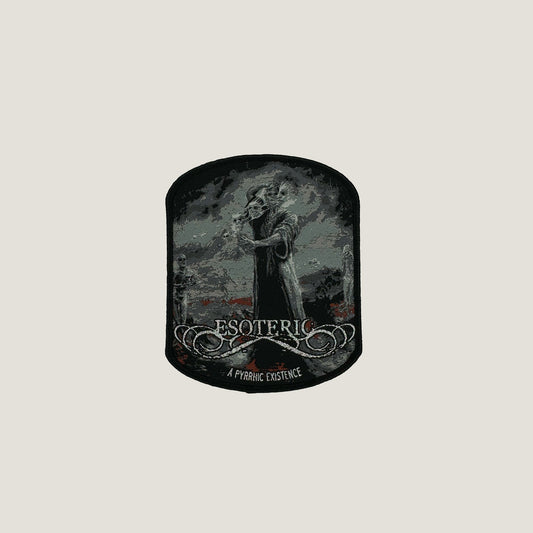 Temporal Dimensions Patches Esoteric A Pyrrhic Existence Black Border Woven Patch