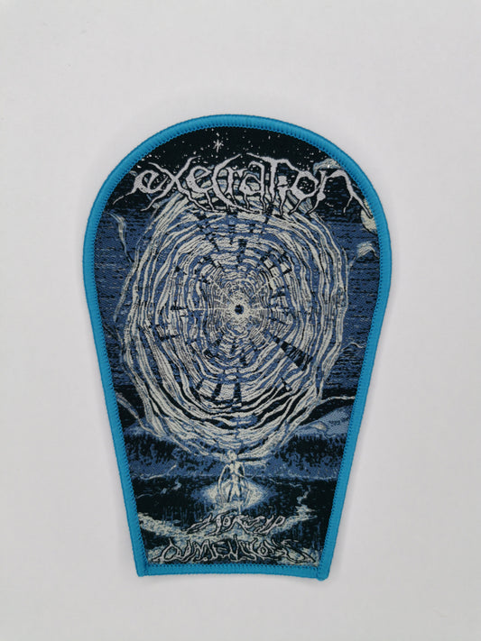 Temporal Dimensions Patches Execration Morbid Dimensions Blue Border Woven Patch
