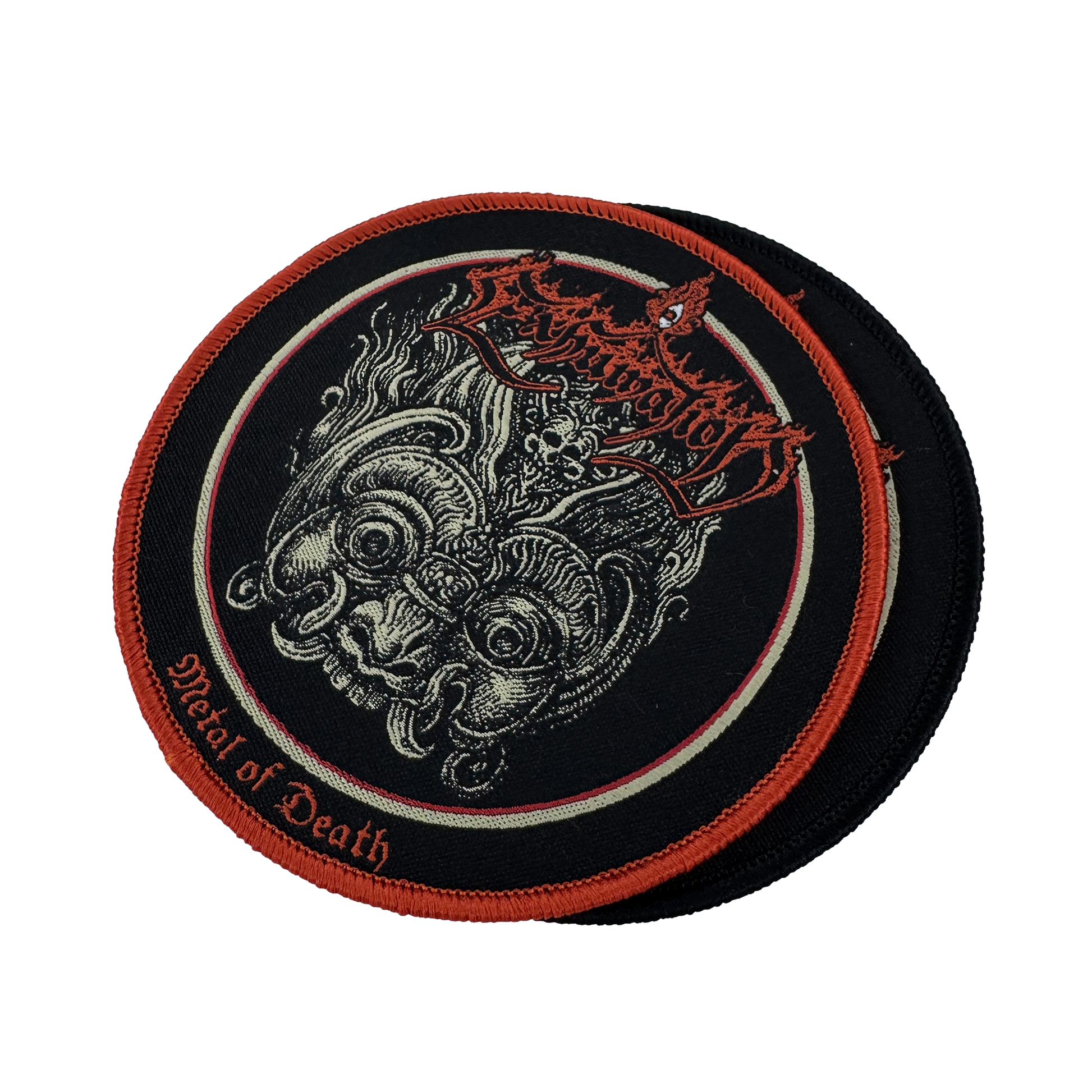 Temporal Dimensions Patches Exhumation Metal of Death Metal Woven Patches