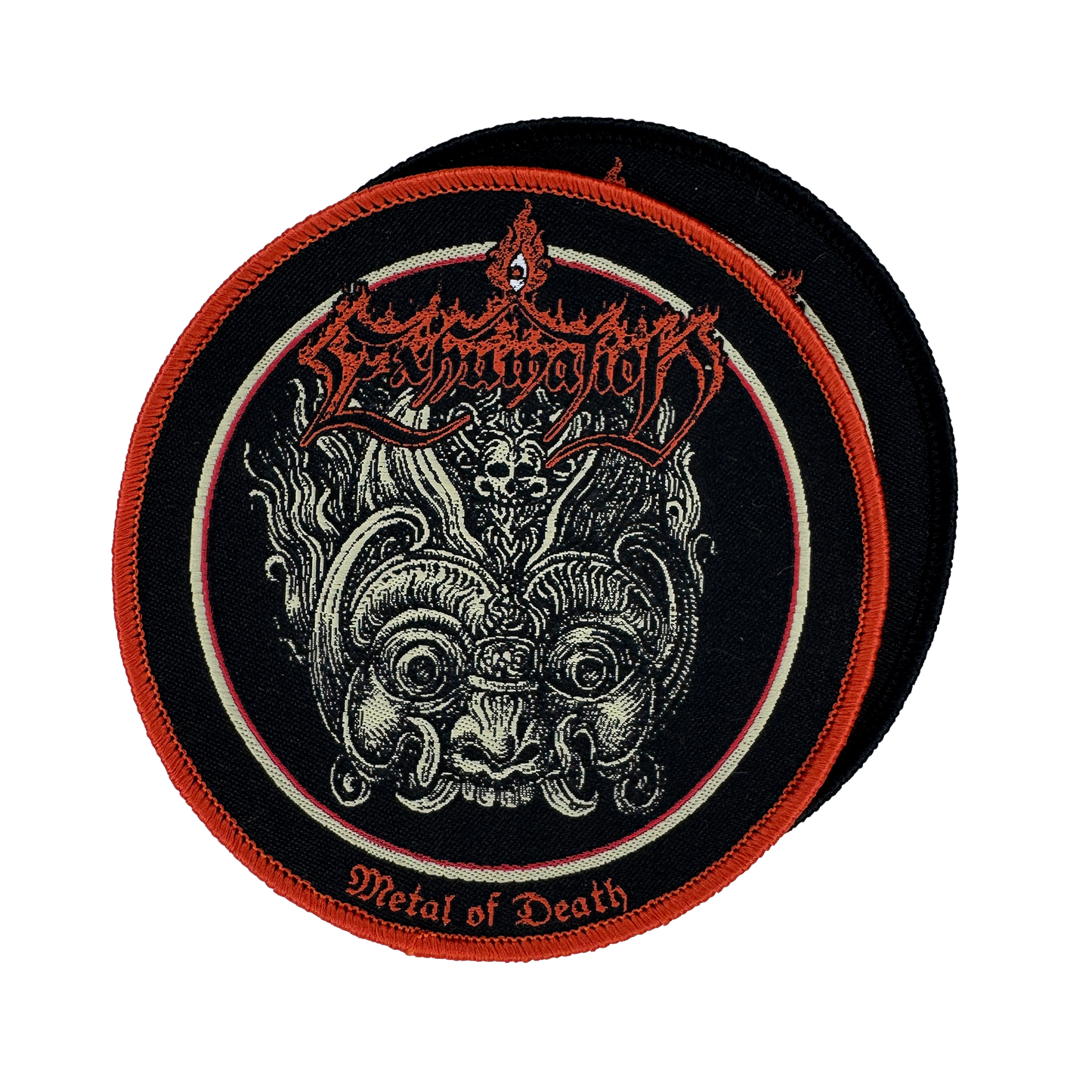 Temporal Dimensions Patches Exhumation Metal of Death Woven Patches