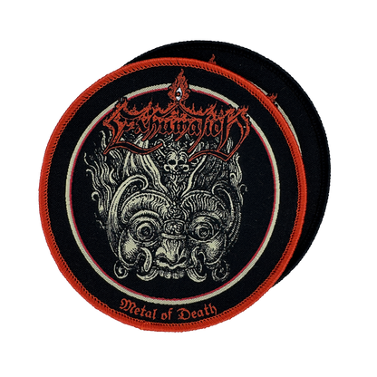 Temporal Dimensions Patches Exhumation Metal of Death Woven Patches
