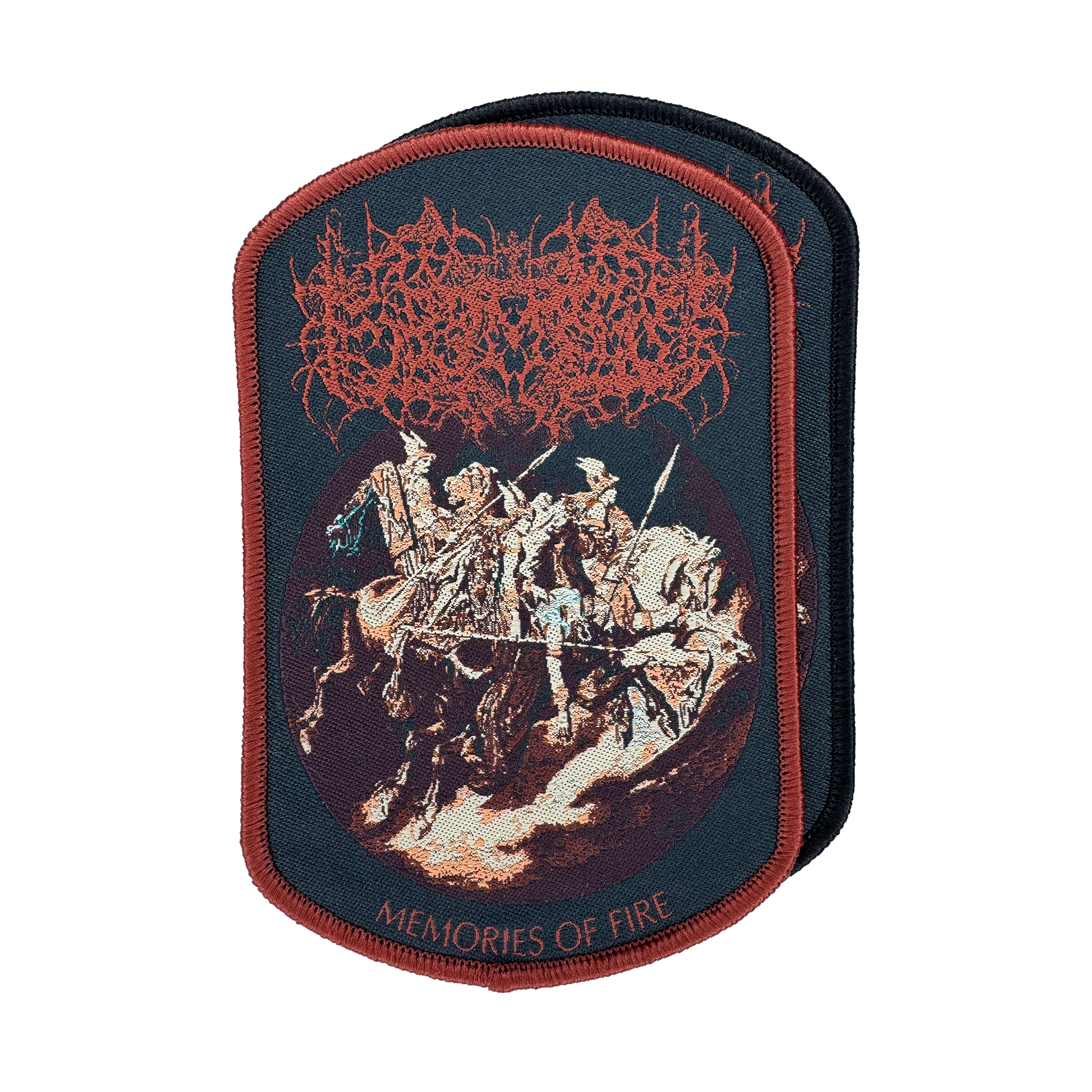Temporal Dimensions Patches Fire Magic Memories of Fire Woven Patches