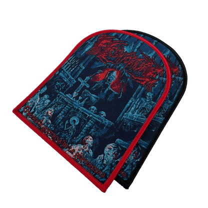 Temporal Dimensions Patches FleshTorture Grotesca doctrina de la perversidad Metal Woven Patches