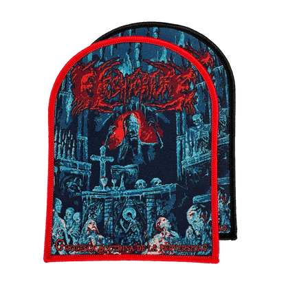 Temporal Dimensions Patches FleshTorture Grotesca doctrina de la perversidad Woven Patches