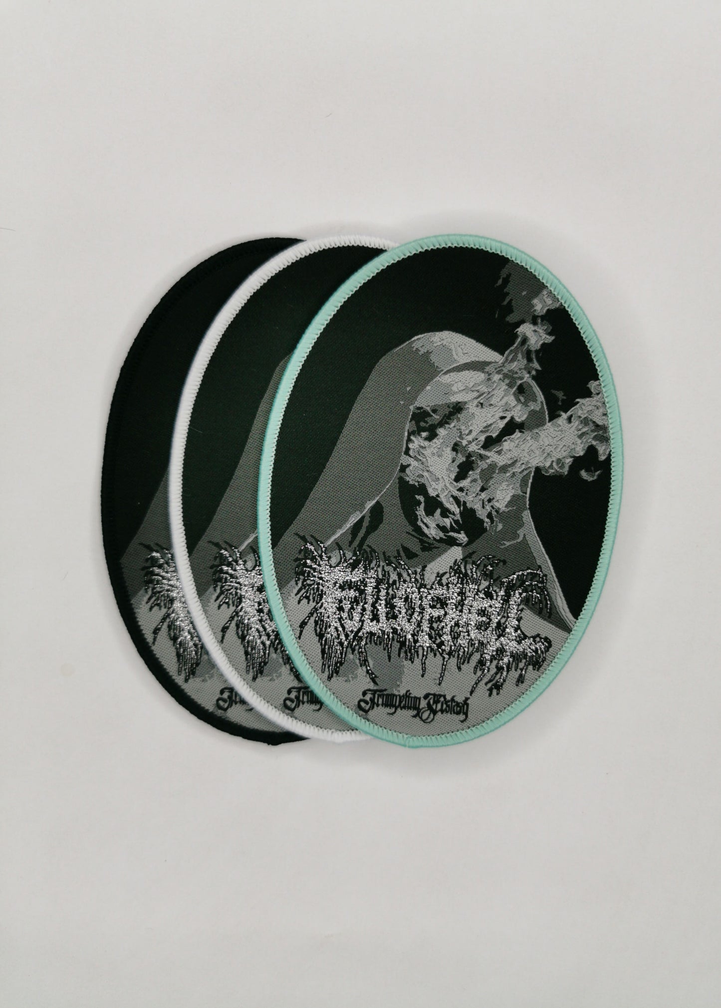 Temporal Dimensions Patches Full of Hell Trumpeting Ecstasy Woven Patches