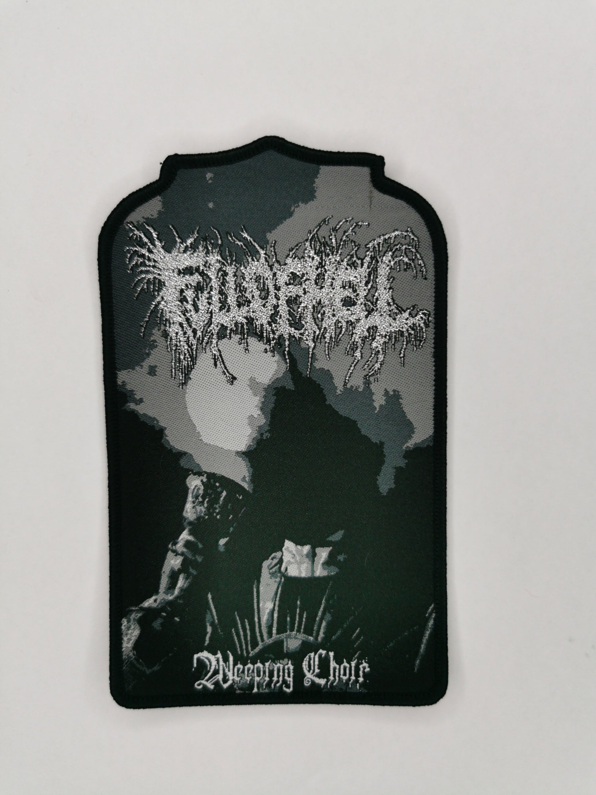 Temporal Dimensions Patches Full of Hell Weeping Choir Black Border Woven Patch