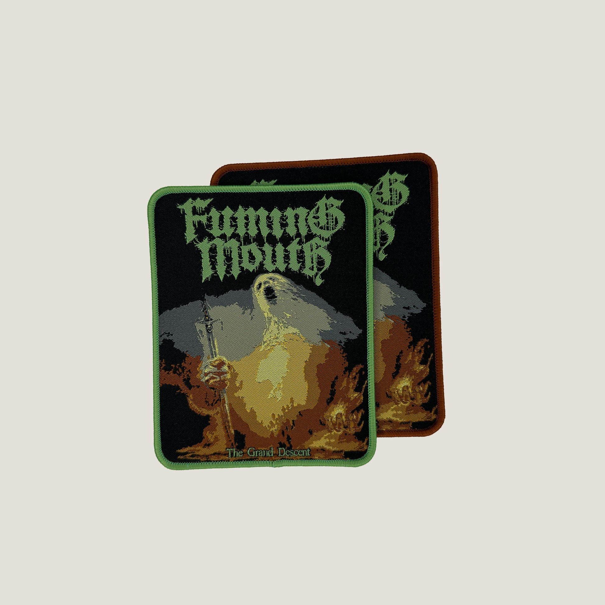 Temporal Dimensions Patches Fuming Mouth The Grand Descent Woven Patches