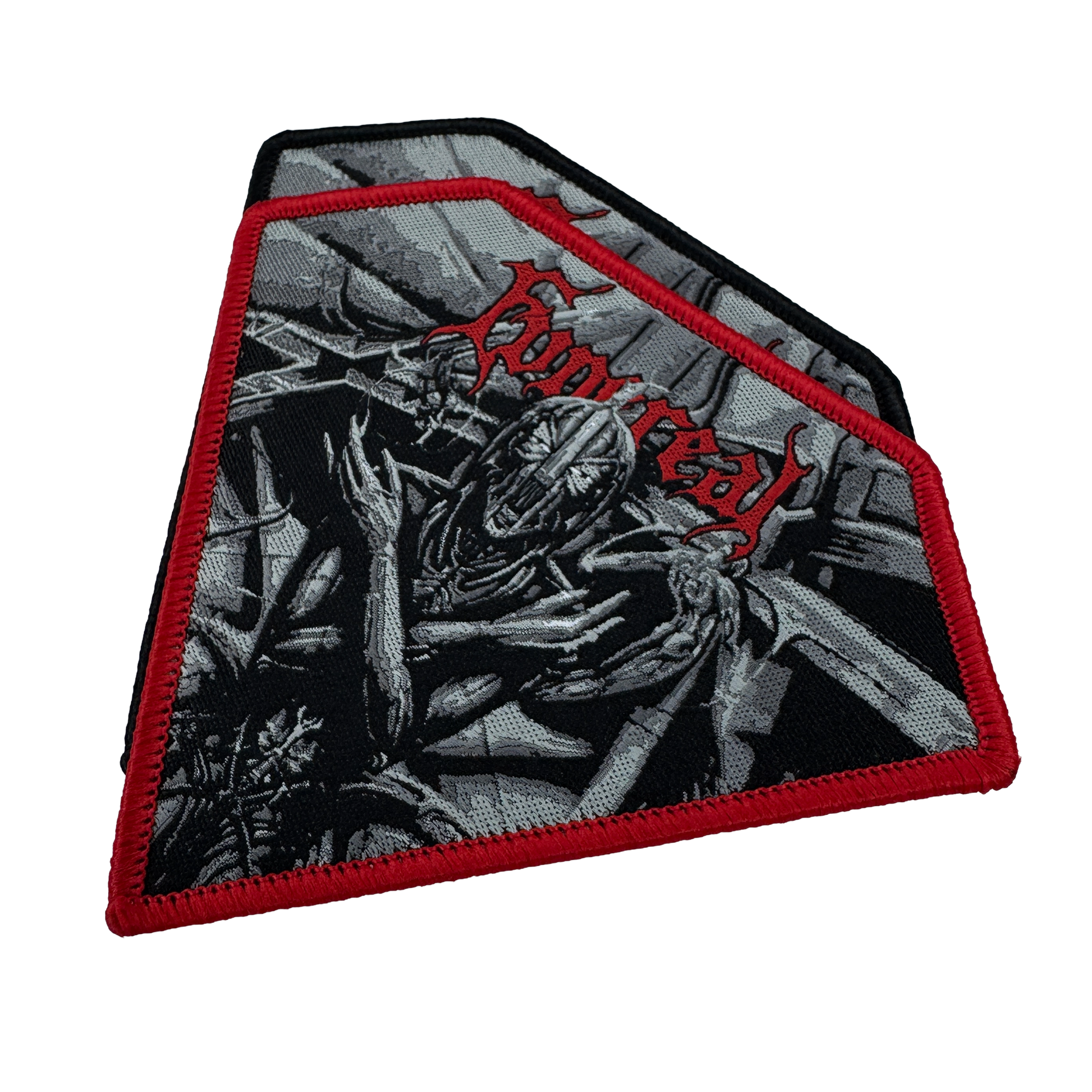 Temporal Dimensions Patches Funereal The Misery Season Metal Woven Patches