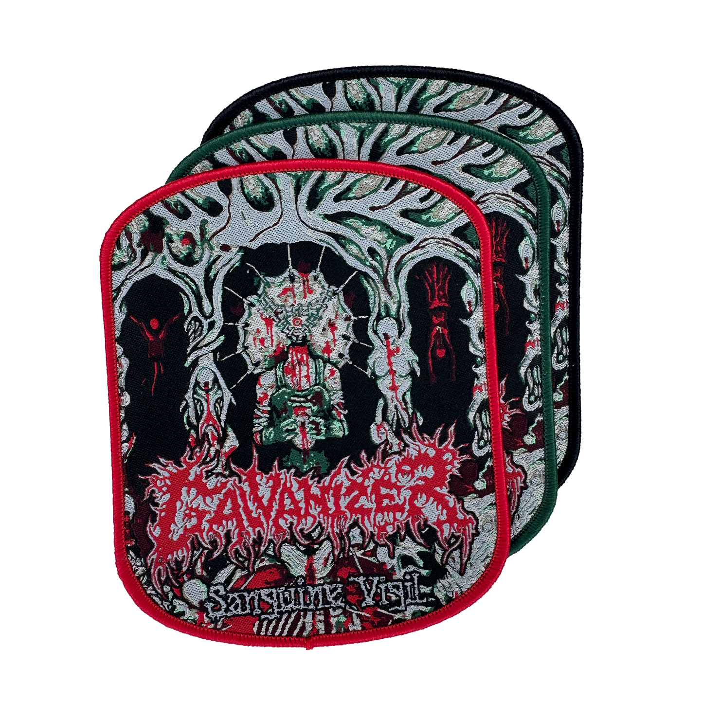 Temporal Dimensions Patches Galvanizer Sanguine Vigil Woven Patches