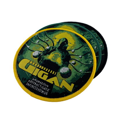 Temporal Dimensions Patches Gigan Anomalous Abstractigate Infinitessimus Metal Woven Patches