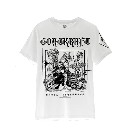 Temporal Dimensions Patches Goatkraft Angel Slaughter Shortsleeve White Front