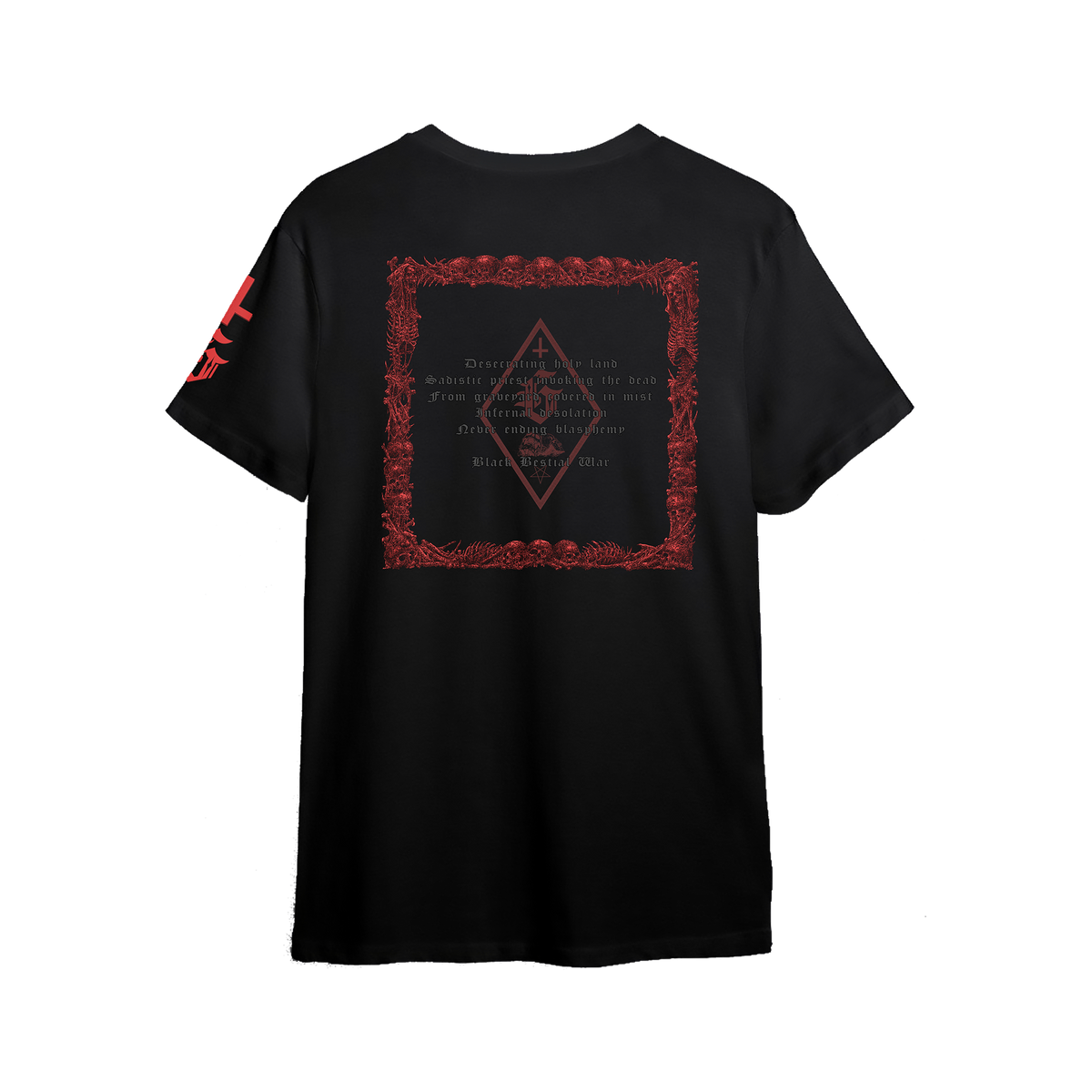 Temporal Dimensions Patches Goatkraft Prophet of Eternal Damnation Shortsleeve Back