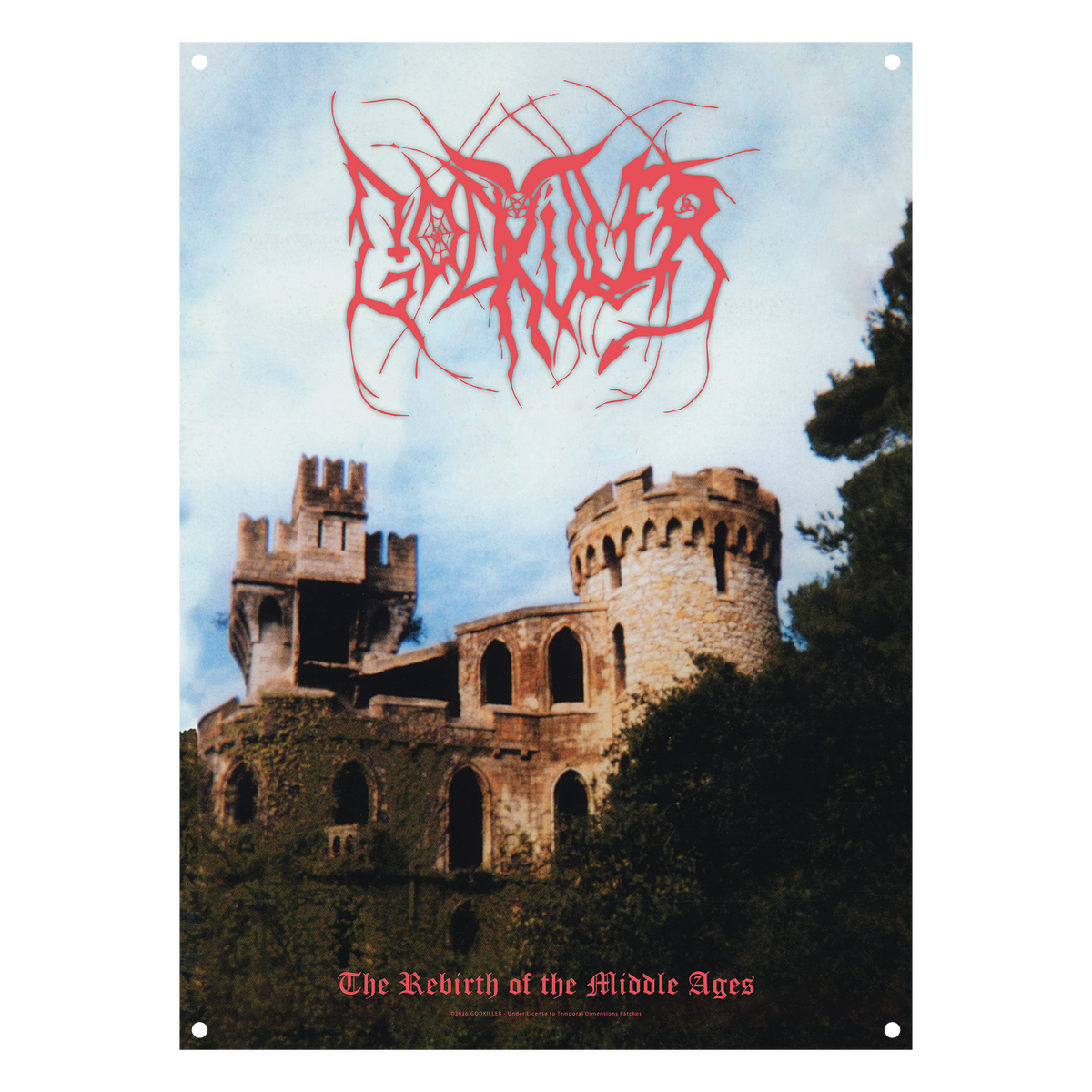 Temporal Dimensions Patches Godkiller The Rebirth of the Middle Ages Flag